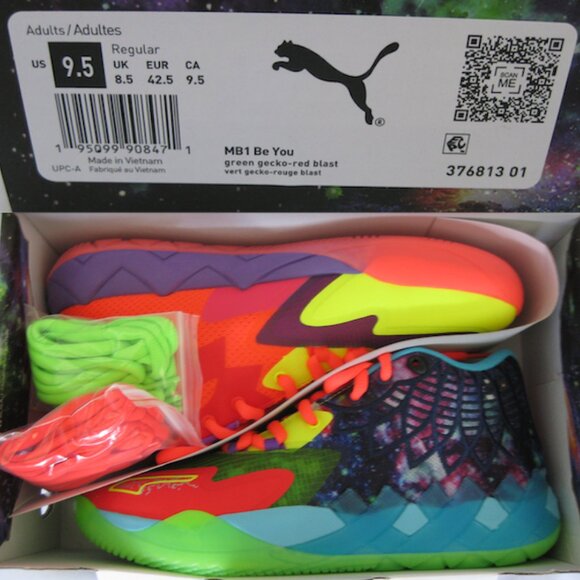 Puma LaMelo Ball MB.01/ Be You - 9 ("RARE" Brand New in Box!) "Unisex" - Picture 13 of 14